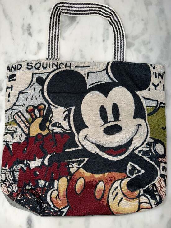 Disney Handbags - Disney Mickey Mouse Tapestry Tote Bag